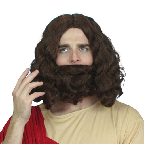 Jesus Wig & Beard Set
