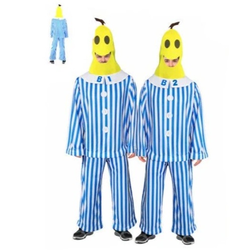 Sleepy Pyjama Banana Adult Costume - One Size