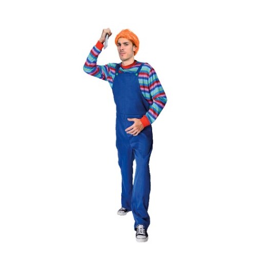 Chucky Style Adult Costume [Size: Small-Med]