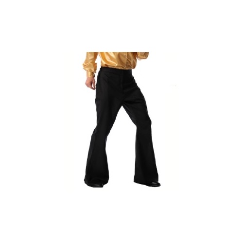 Mens Disco Flares - Black