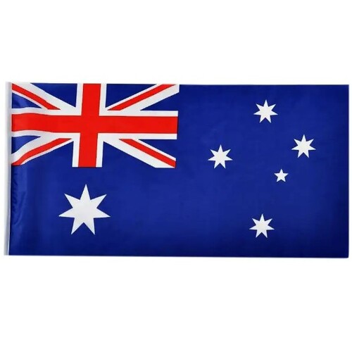 Giant Australia Day Flag Decoration - 90 x 180 cms