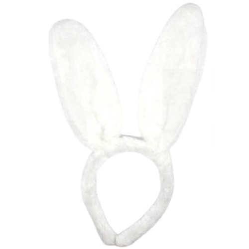 Plain White Bunny Ears