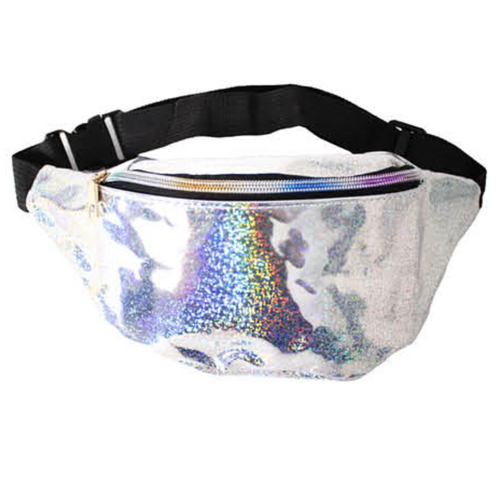 Bum Bag - Holographic Silver