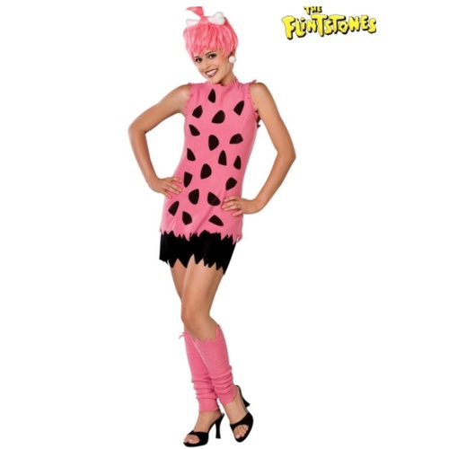 Pebbles Flintstone Deluxe Adult Costume [Size: 6-8]
