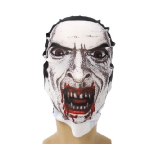 Vampire Printed Overhead Face Mask