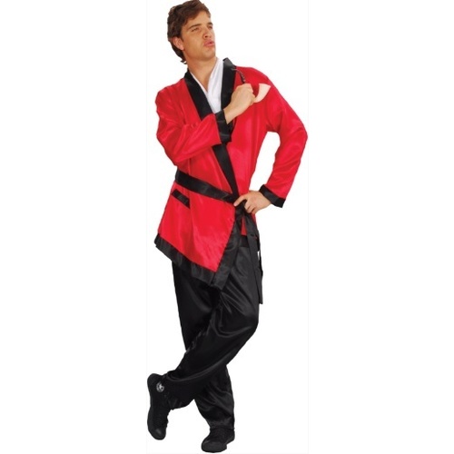 The Hef Smoking Suit Mens Costume [Size: S-M]