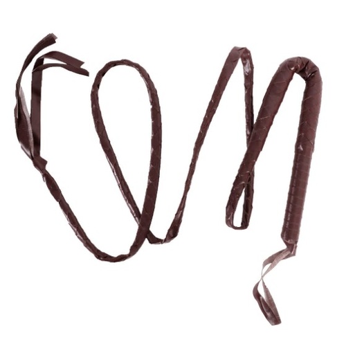 Brown Leather-Look Whip