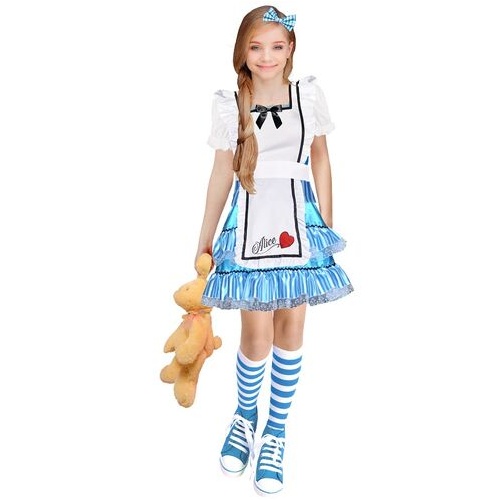 Alice Wonderland Cutie Kid's Costume [Size: 7-9 Yrs]