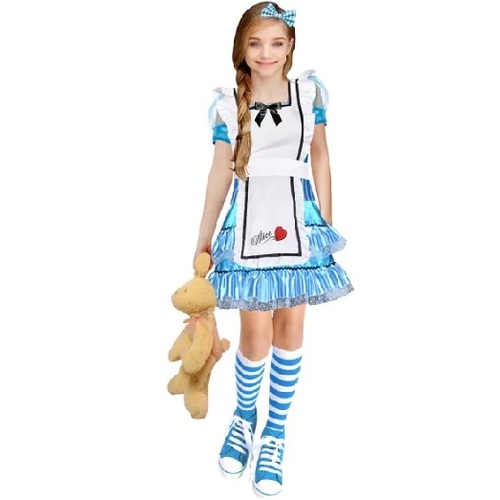 Alice Wonderland Cutie Girls Costume [Size: S (4-6 Yrs)]