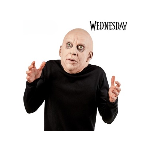 ONLINE ONLY:  Wednesday Netflix Uncle Fester Overhead Mask 