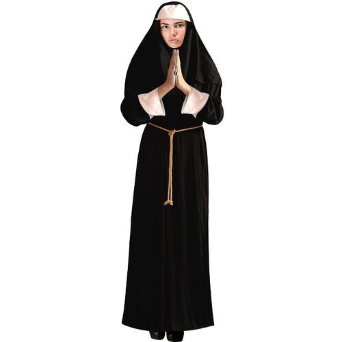 Pious Nun Adult Costume [Size: L (14-16)]