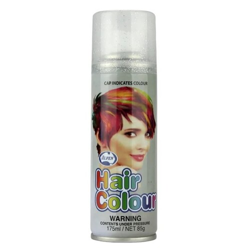 Silver Glitter Hair & Body Spray