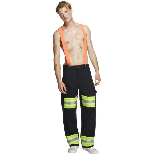Fever Male Firefighter Adult Costume [Size: M]