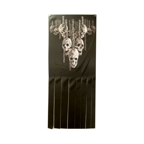 Skull Print Curtain - 2M