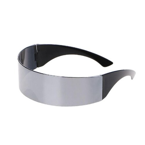 Space Wrap Silver Mirror Glasses