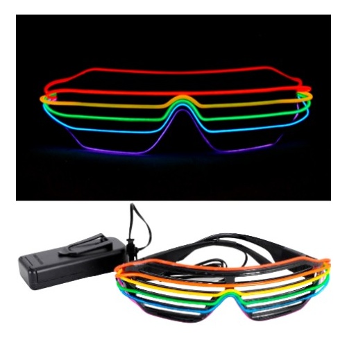 Light Up Rainbow Party Glasses