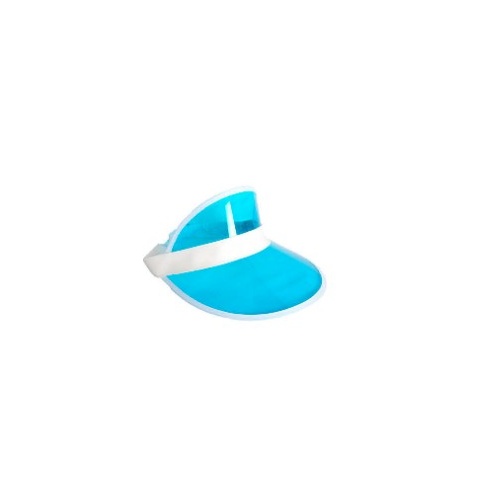 Retro Tennis Visor - Light Blue