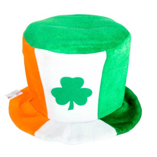 St Patrick's Day Irish Shamrock Top Hat