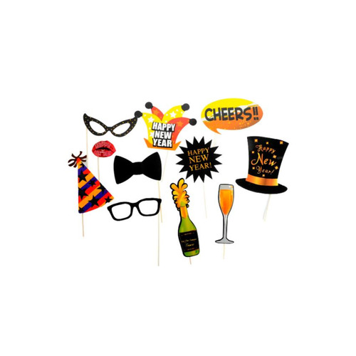 Happy New Year - Photo Booth Props