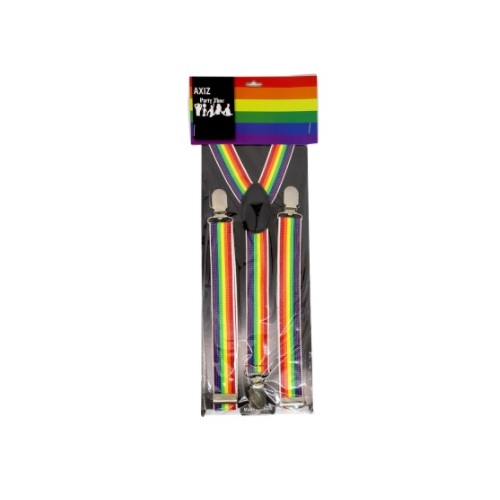 Braces - Striped Rainbow