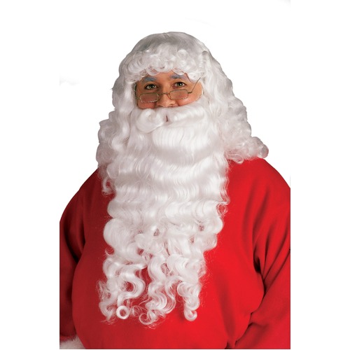Santa Plush Wig & Beard Set 