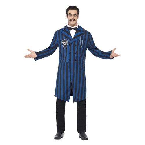 Gomez Addams Inspired Adult Costume - Blue [Size: Large]