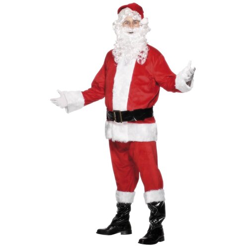 Santa Suit Adult Costume [Size: Medium]