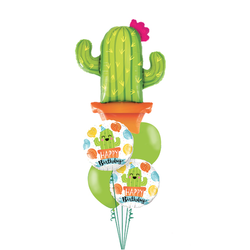 Birthday Cactus Staggered Bouquet