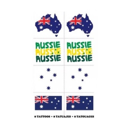 Australian Tattoos - 8 Pk