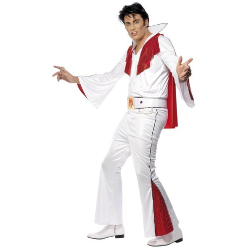 Elvis Red Flare Men's Costume [Size: Large]