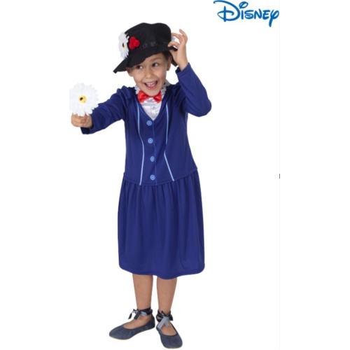 Disney Mary Poppins Kid's Costume [Size: 3-4 Yrs]