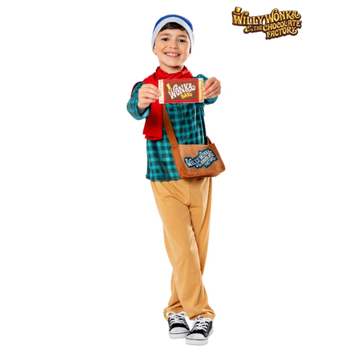 Charlie Bucket Deluxe Boy's Costume [Size: M (5-6 Yrs)]