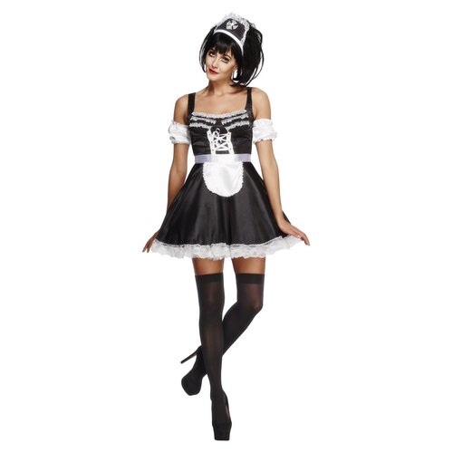 Flirty French Maid Adult Costume [SIze: S (8-10)]