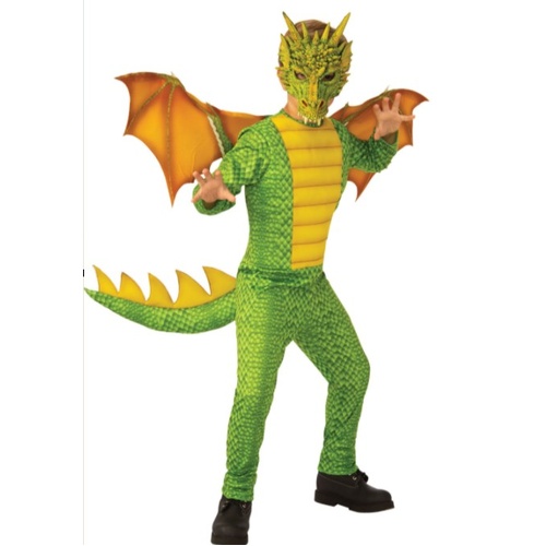 Dragon Deluxe Kid's Costume [Size: 6-8 Yrs]