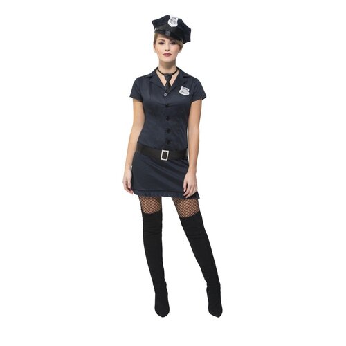 Fever Naughty Cop Adult Costume [Size: S (8-10)]