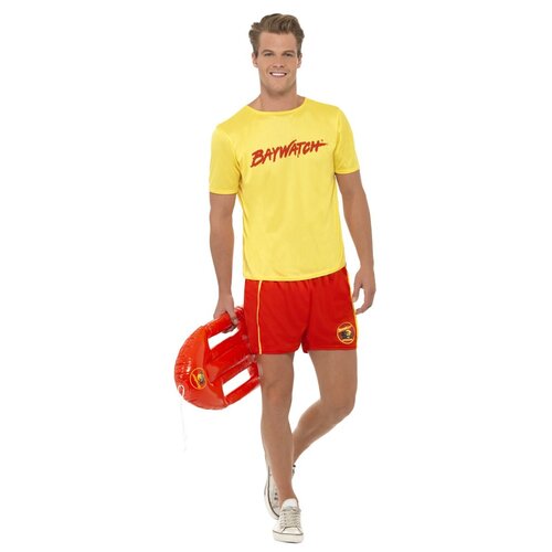 Baywatch Lifeguard Men's Beach Costume [Size: Medium]