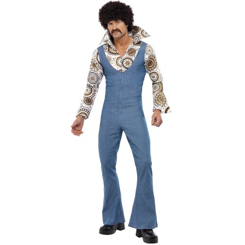 70s Disco Groovy Dancer Adult Costume [Size: Large]