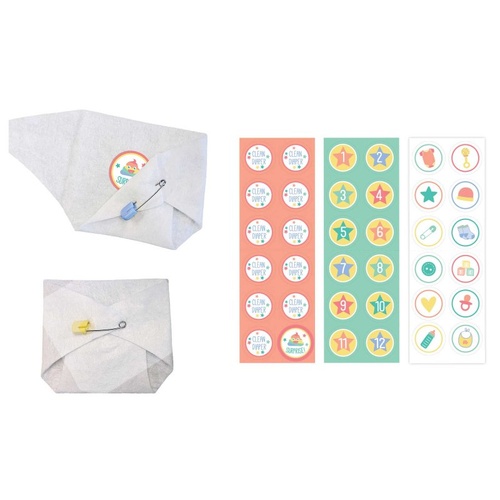 Baby Shower 3-in-1 Nappy Games