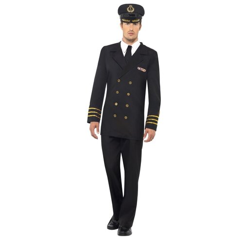 Navy Officer Men's Costume [Size: Medium]