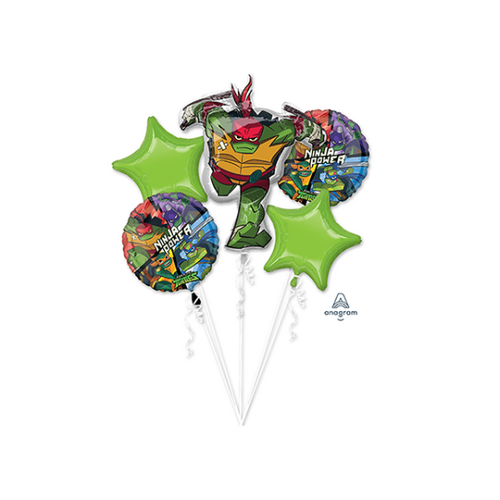 Ninja Turtle Mega Foil Balloon Bouquet