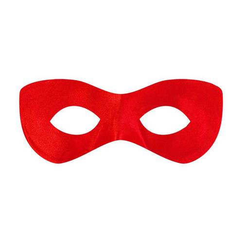 Superhero Eye Mask - Red