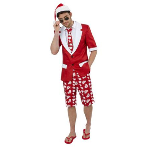 Aussie Christmas Santa Stand Out Suit [Size: Medium]