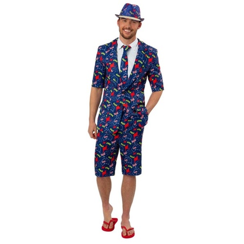 Australian Flag G'Day Stand Out Suit [Size: Medium]