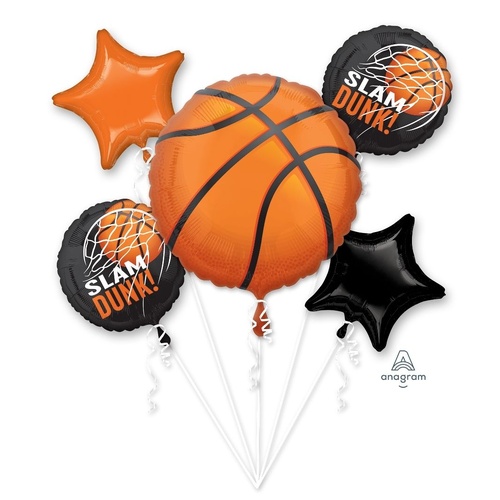 INFLATED Nothin But Net Mega Foil Balloon Bouquet