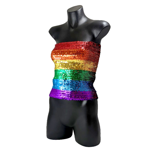 Rainbow Sequin Boob [Size: S-M (8-10]