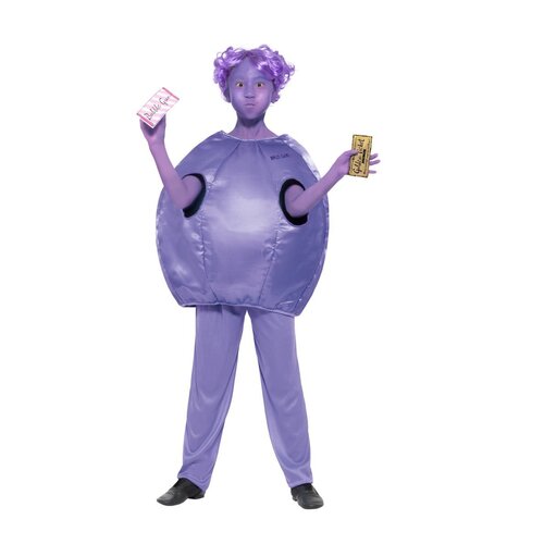 Roald Dahl Violet Beauregarde Kid's Costume [Size: 7-9 Yrs]