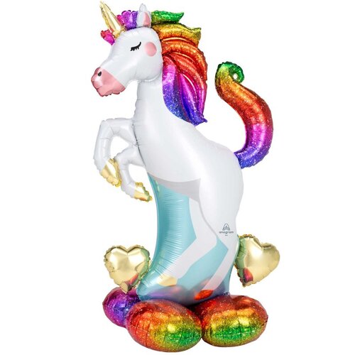 Airloonz Unicorn Balloon - Inflated