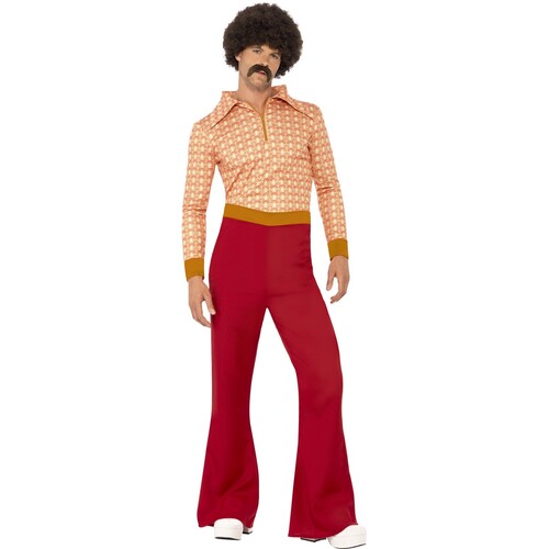 Authentic 70s Guy Mens Costume [Size: L]