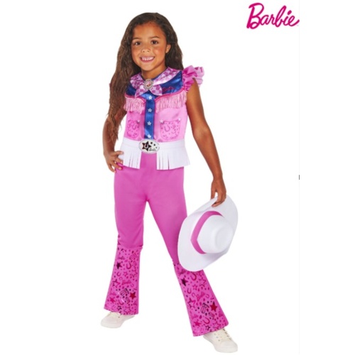 Barbie Cowgirl Deluxe Kid's Costume [Size: 3-5 Yrs]