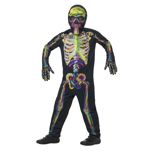 Glow in the Dark Skeleton Kid's Costume